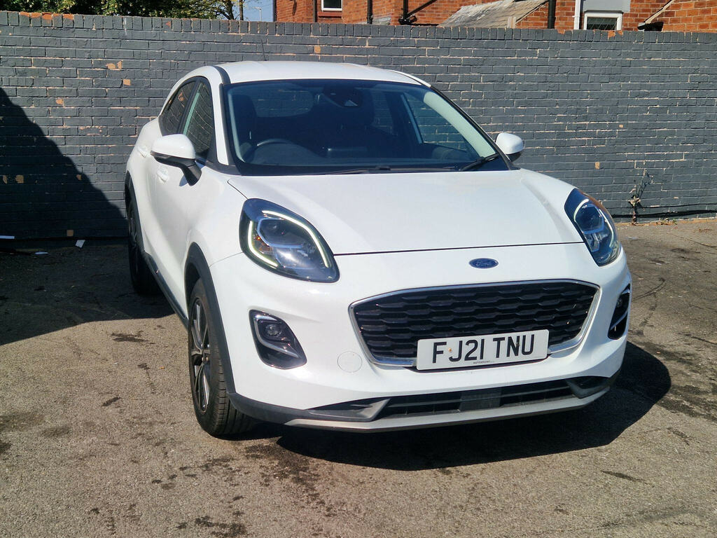 Ford Puma 1.0T Ecoboost Titanium Dct Euro 6 Ss White #2