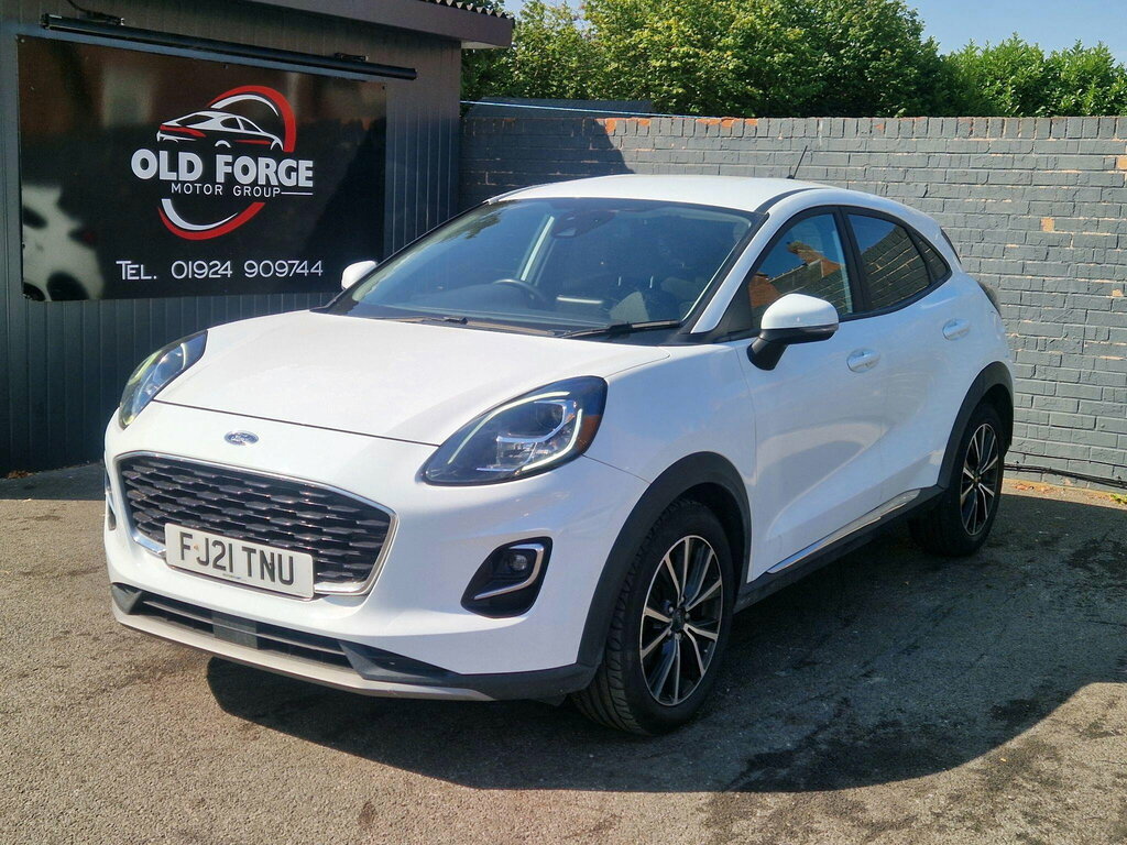 Ford Puma 1.0T Ecoboost Titanium Dct Euro 6 Ss White