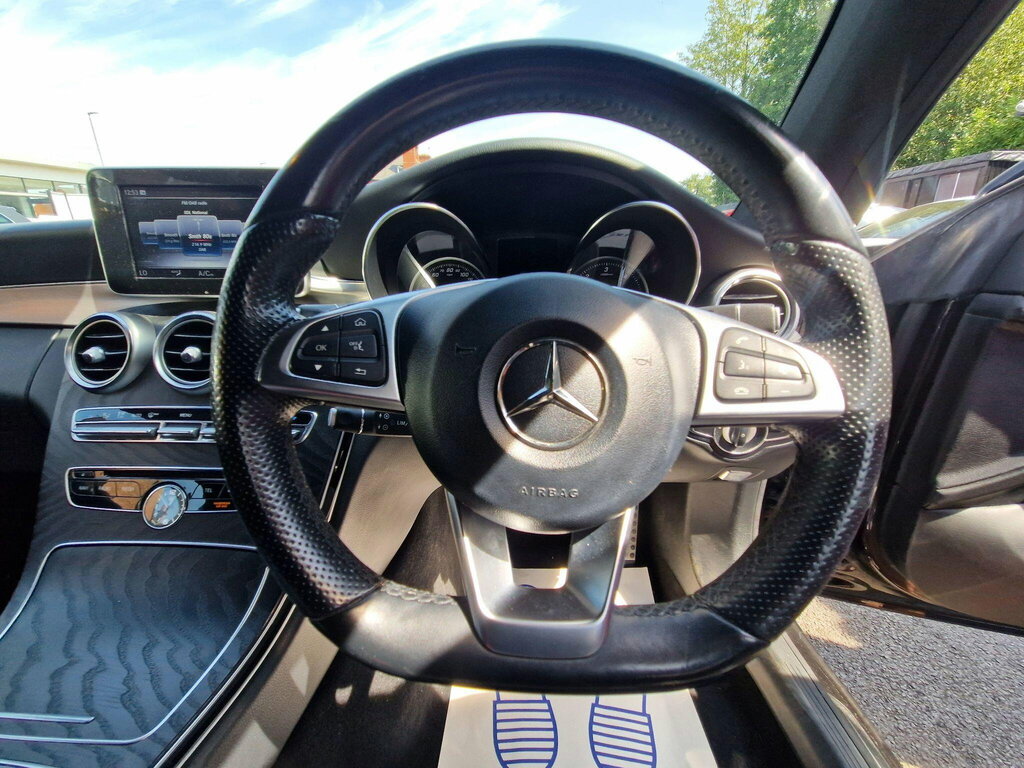 Mercedes-Benz C Class Estate 2.1 C220d Amg Line G-tronic Euro 6 Ss 5 Black #38