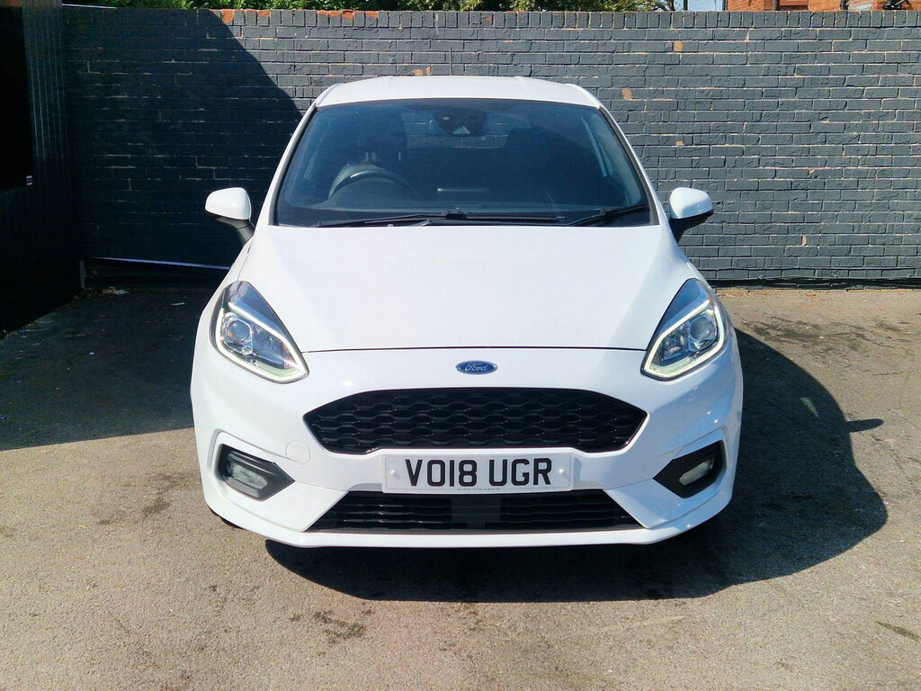 Ford Fiesta 1.0T Ecoboost St-line X Euro 6 Ss White #3