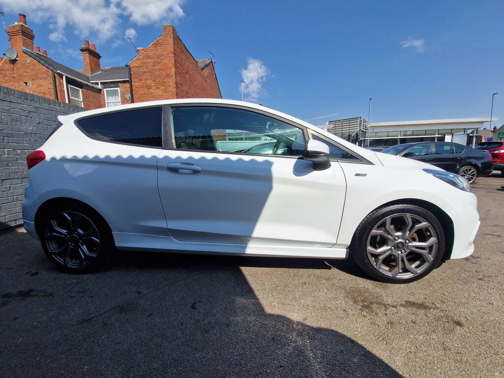 Ford Fiesta 1.0T Ecoboost St-line X Euro 6 Ss White #6