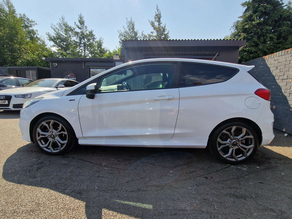 Ford Fiesta 1.0T Ecoboost St-line X Euro 6 Ss White #5
