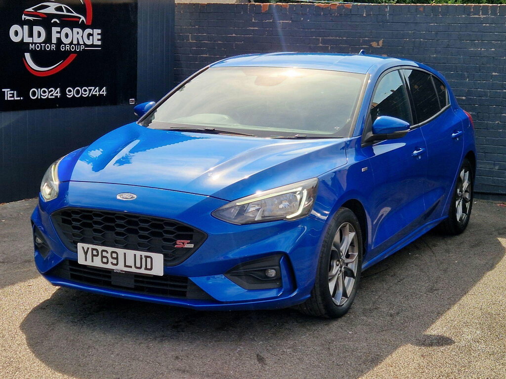 Ford Focus 1.0T Ecoboost St-line Euro 6 Ss Blue #4