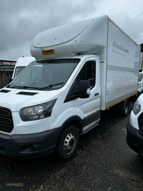 Ford Transit Custom 2.0 Tdci 130Ps Chassis Cab White #2