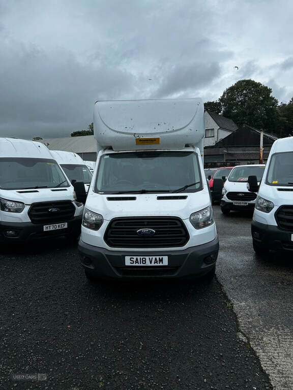 Ford Transit Custom 2.0 Tdci 130Ps Chassis Cab White #4