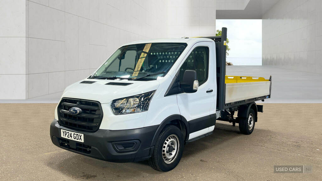 Ford Transit Custom 2.0 Ecoblue 130Ps Chassis Cab White #2