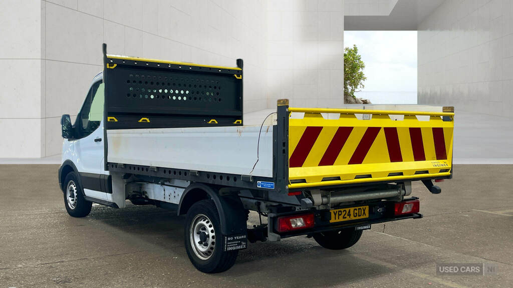 Ford Transit Custom 2.0 Ecoblue 130Ps Chassis Cab White #3