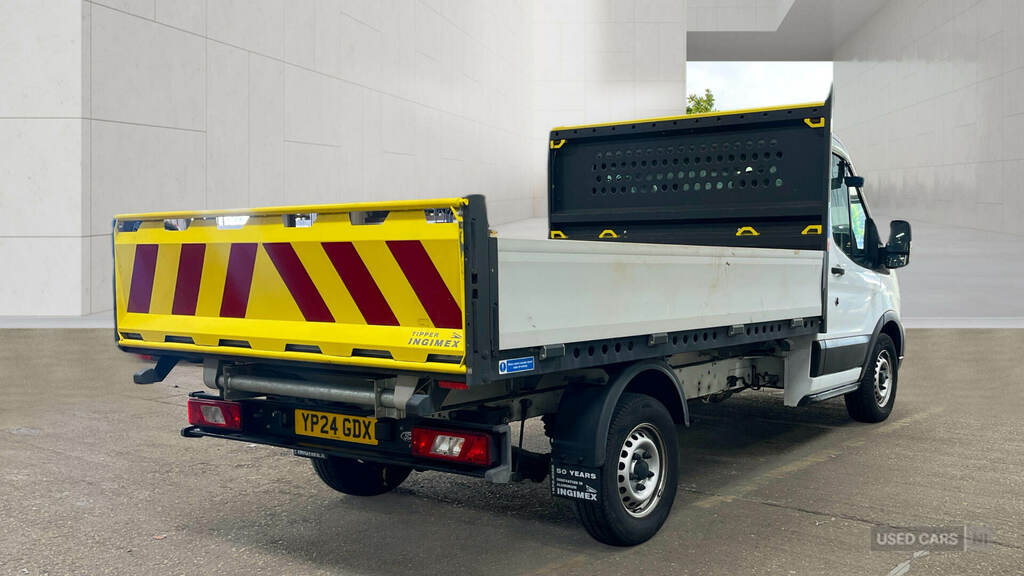 Ford Transit Custom 2.0 Ecoblue 130Ps Chassis Cab White #4