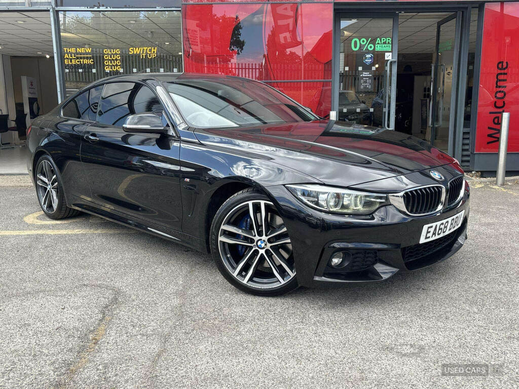 BMW 4 Series 420D 190 M Sport Professional Media Black