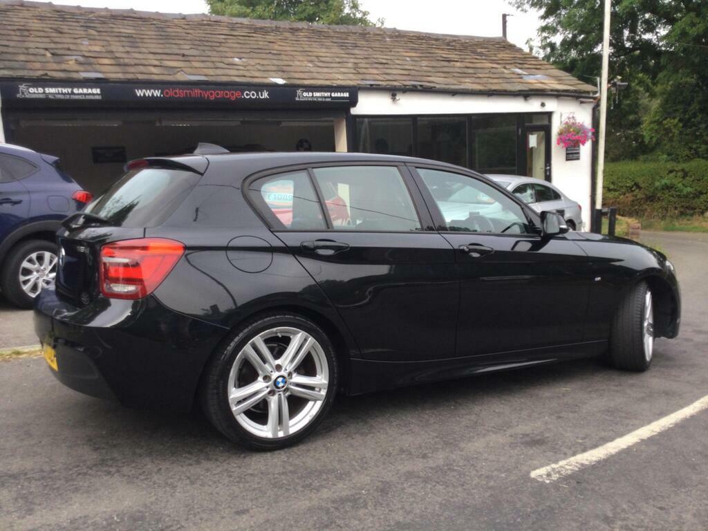 BMW 1 Series 2.0 118D M Sport Euro 5 S S Black #4