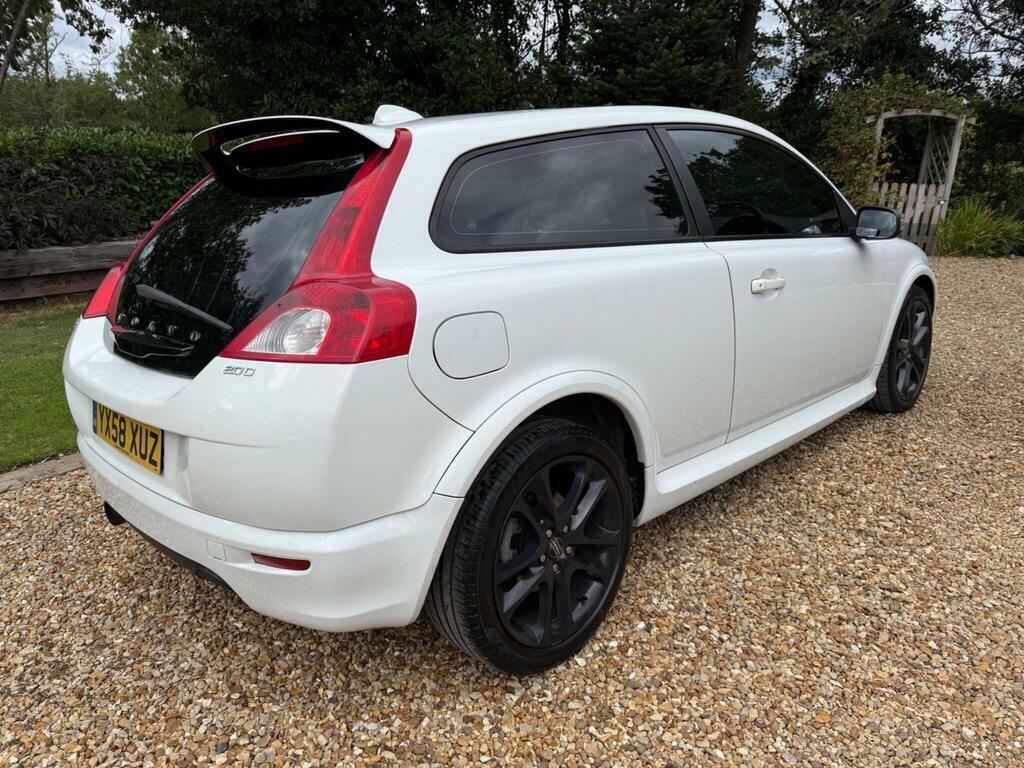 Volvo C30 2.0D R-design Sport White #5