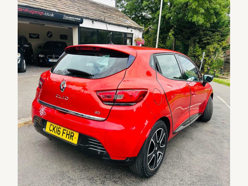 Renault Clio 1.5 Dci Dynamique Nav Euro 6 S S CK16FHR Red #4