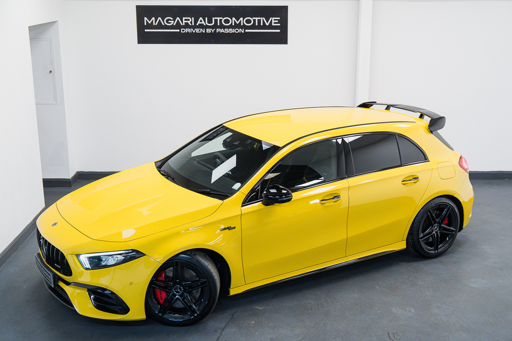 Mercedes-Benz A Class Amg A 45 S 4Matic Yellow #5