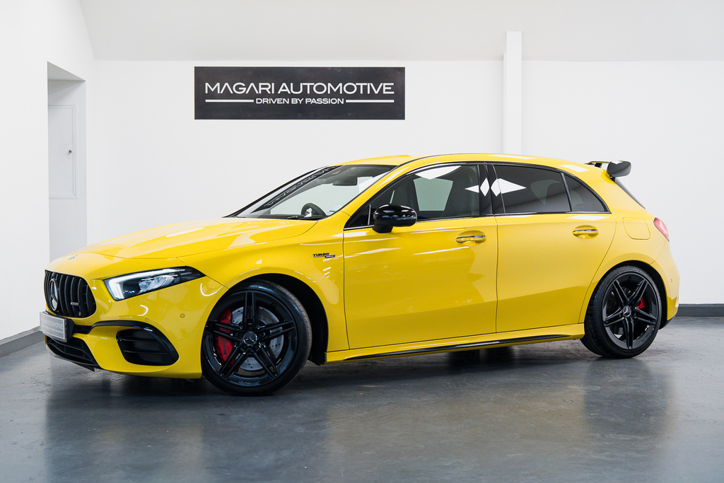 Mercedes-Benz A Class Amg A 45 S 4Matic Yellow #4