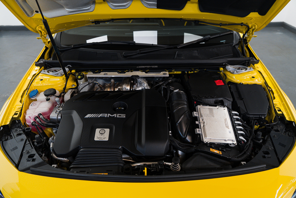 Mercedes-Benz A Class Amg A 45 S 4Matic Yellow #3
