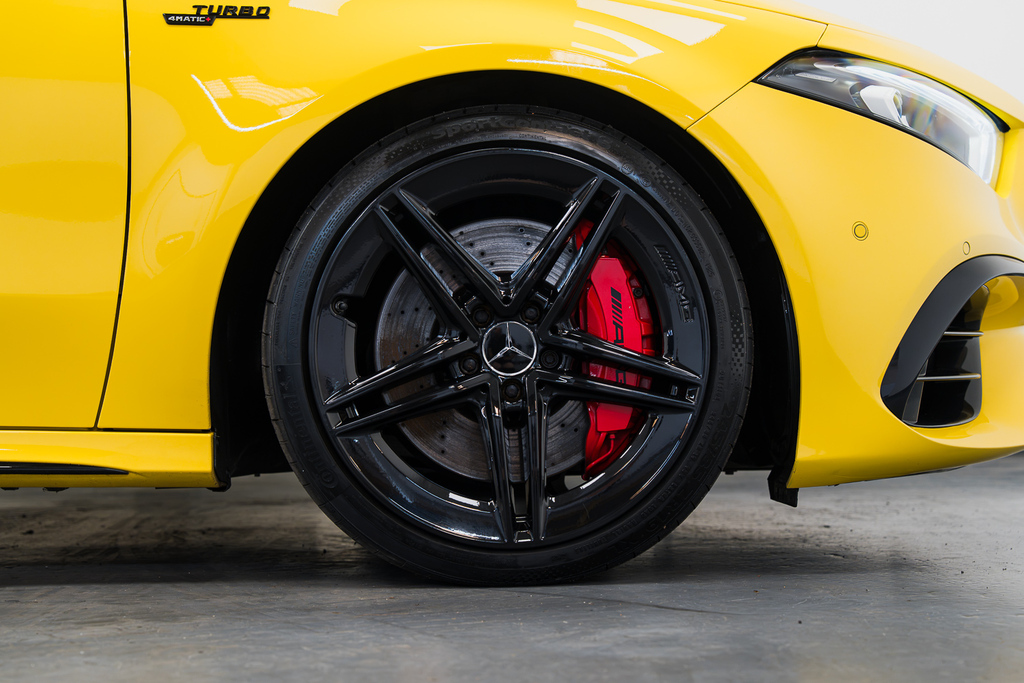 Mercedes-Benz A Class Amg A 45 S 4Matic Yellow #2