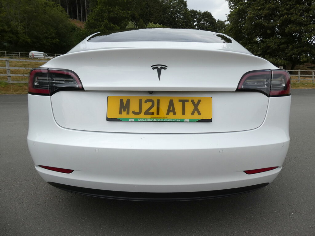 Tesla Model 3 Standard Range Plus Saloon Rwd MJ21ATX White #4