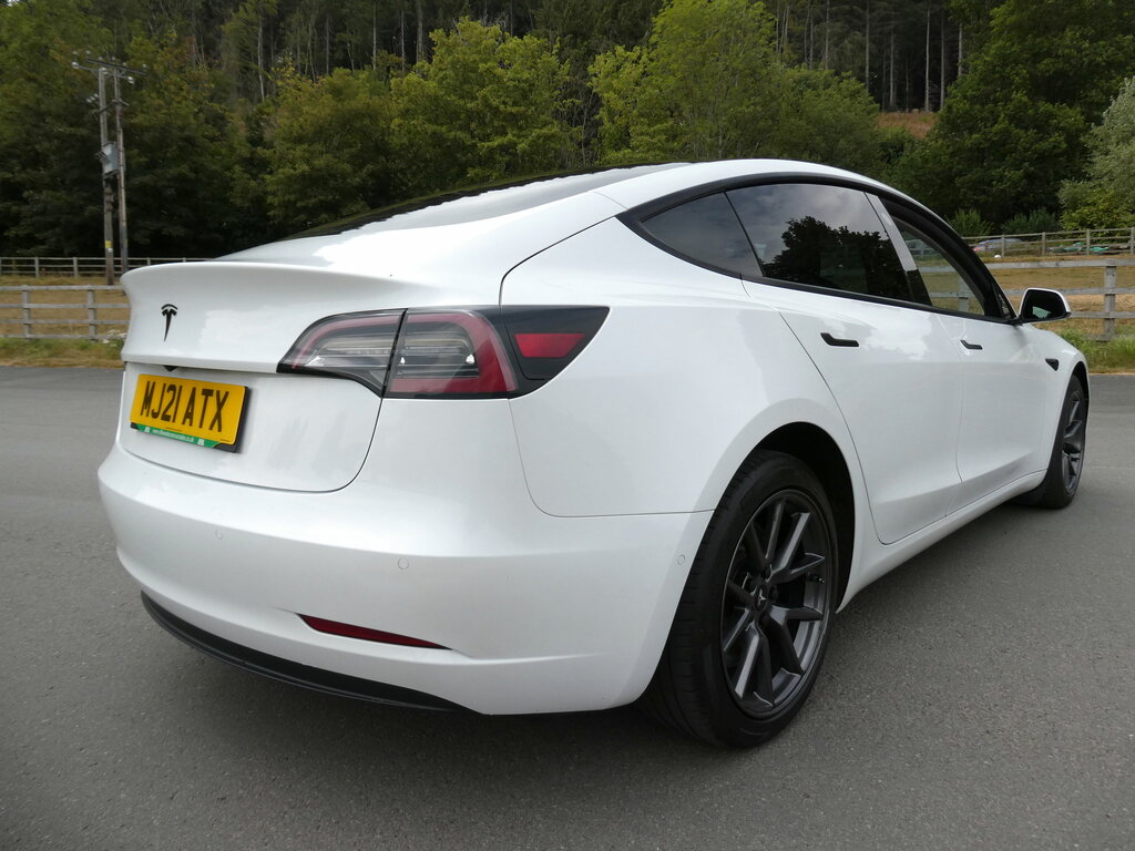 Tesla Model 3 Standard Range Plus Saloon Rwd MJ21ATX White #3