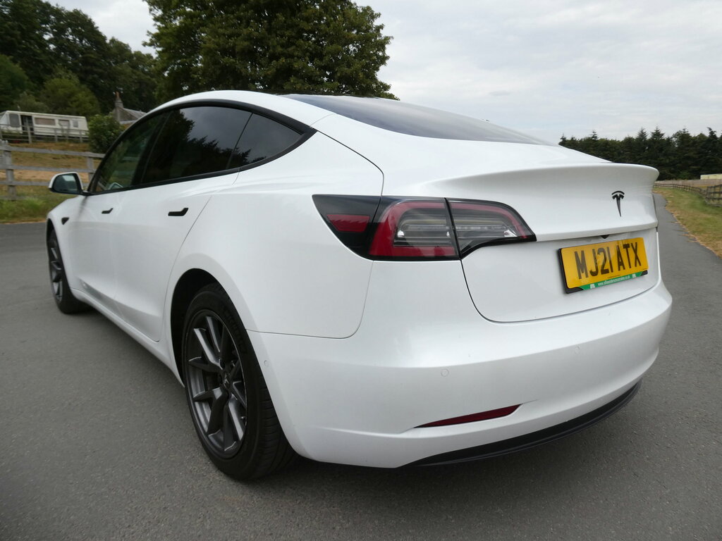 Tesla Model 3 Standard Range Plus Saloon Rwd MJ21ATX White #5