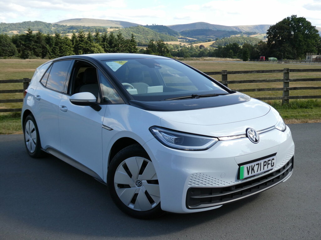 Volkswagen ID.3 Pro Performance 58Kwh Business Hatchback Elect White