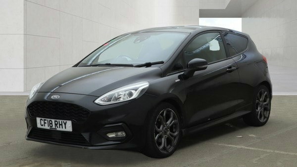 Ford Fiesta 1.0T Ecoboost St-line X Hatchback Manua Black #2