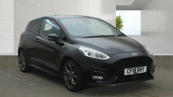 Ford Fiesta 1.0T Ecoboost St-line X Hatchback Manua Black