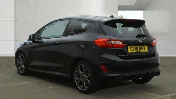 Ford Fiesta 1.0T Ecoboost St-line X Hatchback Manua Black #3