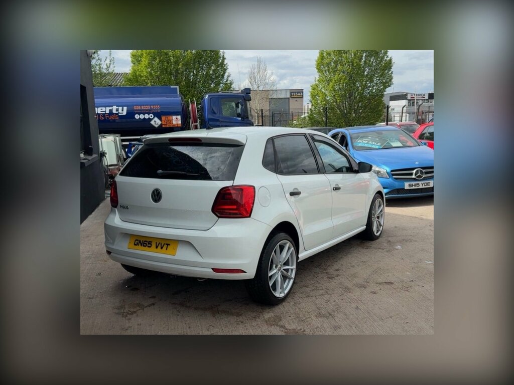 Volkswagen Polo 1.0 Bluemotion Tech S Hatchback White
