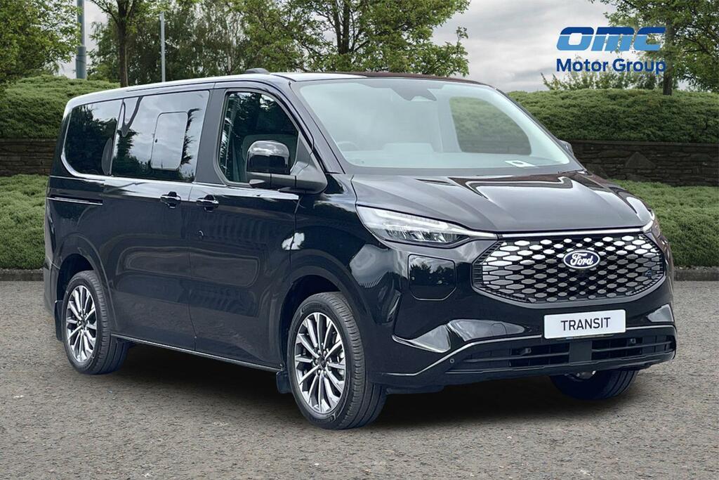 Ford Tourneo Custom 160Kw 65Kwh H1 Titanium X 8 Seater Black #2