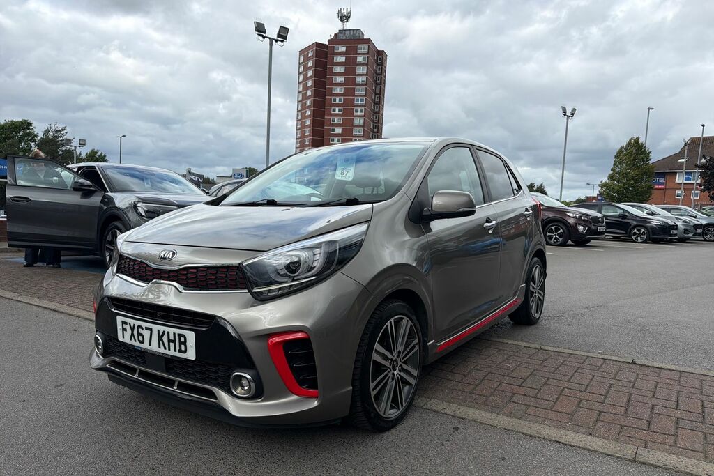 Kia Picanto Hatchback 1.25 Gt-line S Euro 6 201717 Silver #13