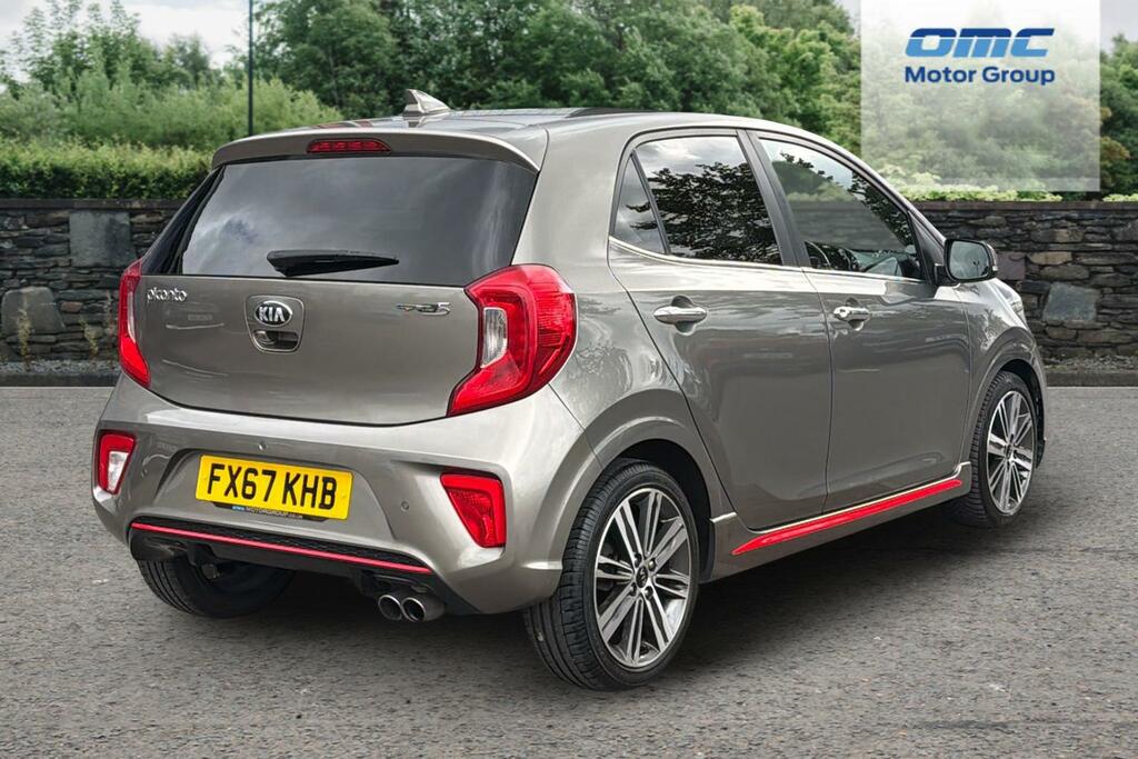 Kia Picanto Hatchback 1.25 Gt-line S Euro 6 201717 Silver #4