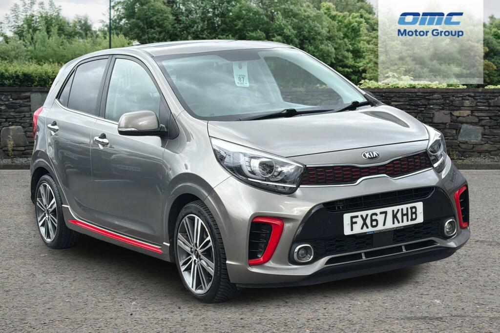 Kia Picanto Hatchback 1.25 Gt-line S Euro 6 201717 Silver #1