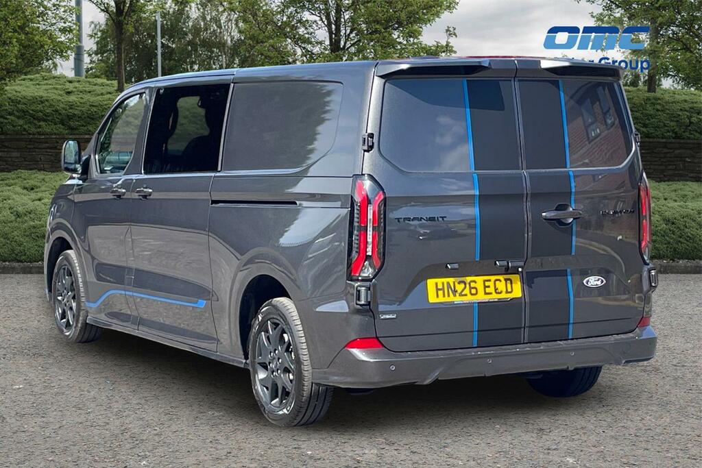 Ford Transit Custom 2.5 Phev 232Ps H1 Double Cab Van Sport Grey #3