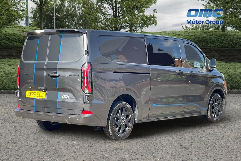 Ford Transit Custom 2.5 Phev 232Ps H1 Double Cab Van Sport Grey #4