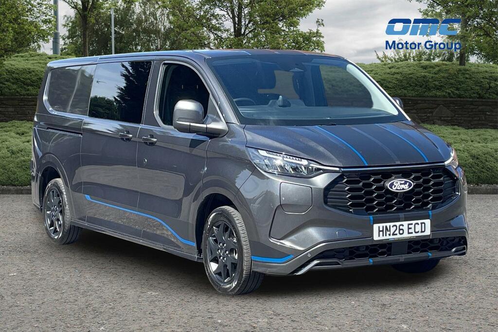Ford Transit Custom 2.5 Phev 232Ps H1 Double Cab Van Sport Grey #2