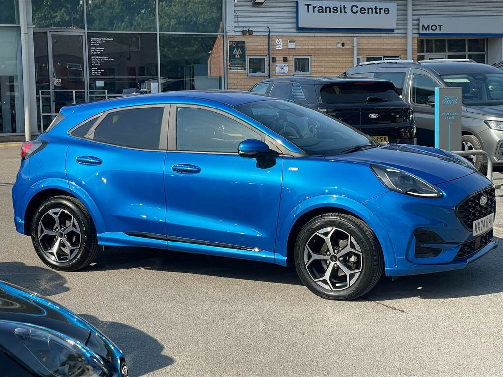 Ford Puma 1.0 Ecoboost Hybrid Mhev St-line Blue #4