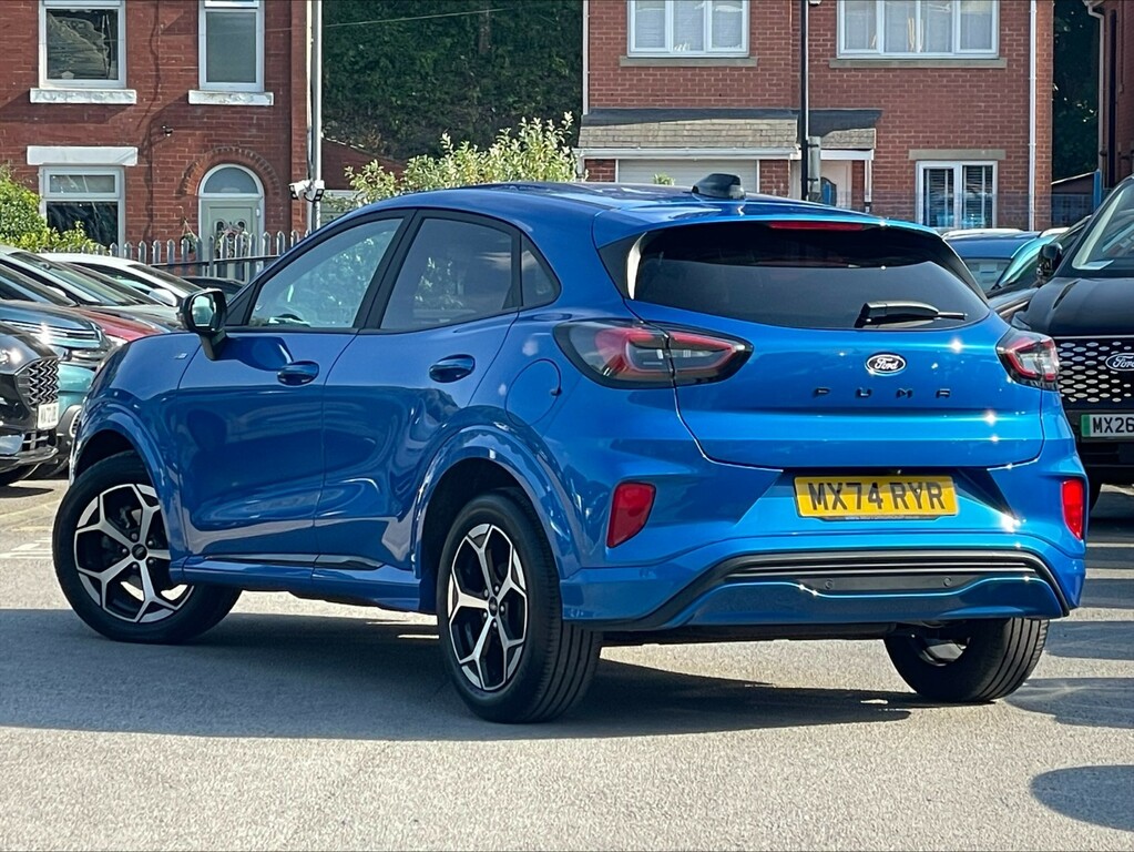 Ford Puma 1.0 Ecoboost Hybrid Mhev St-line Blue #3