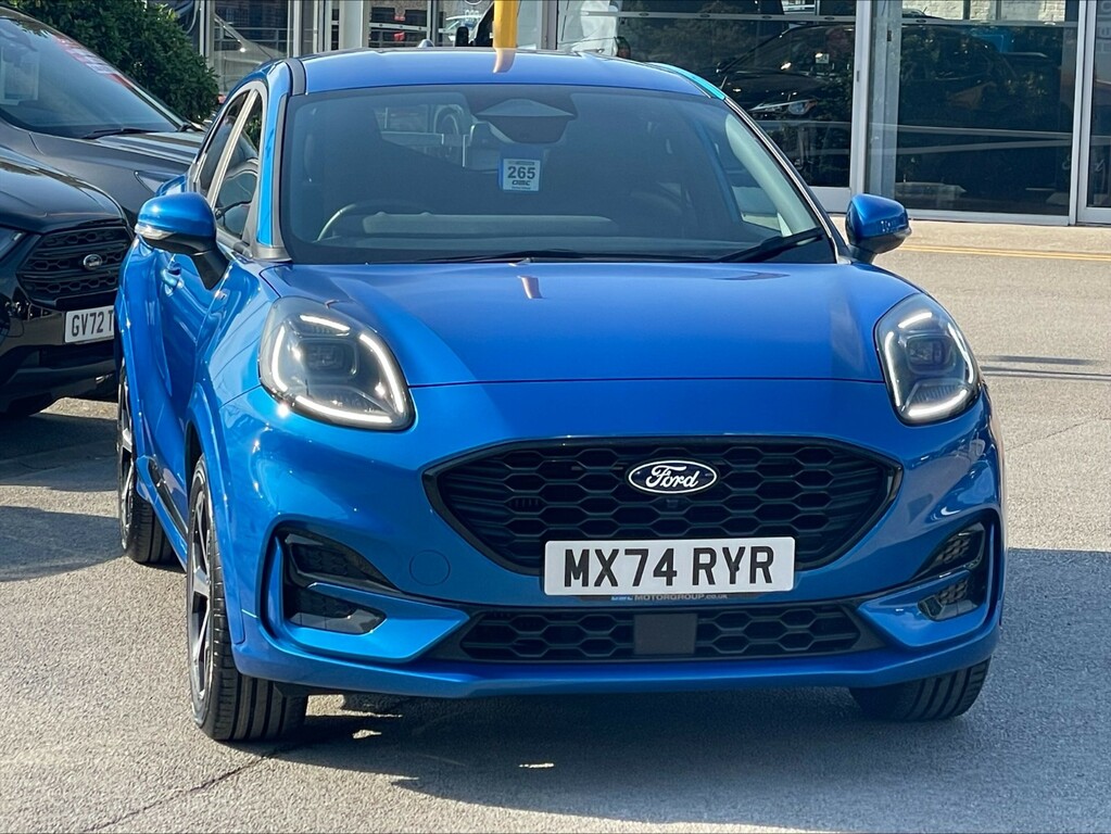 Ford Puma 1.0 Ecoboost Hybrid Mhev St-line Blue #5