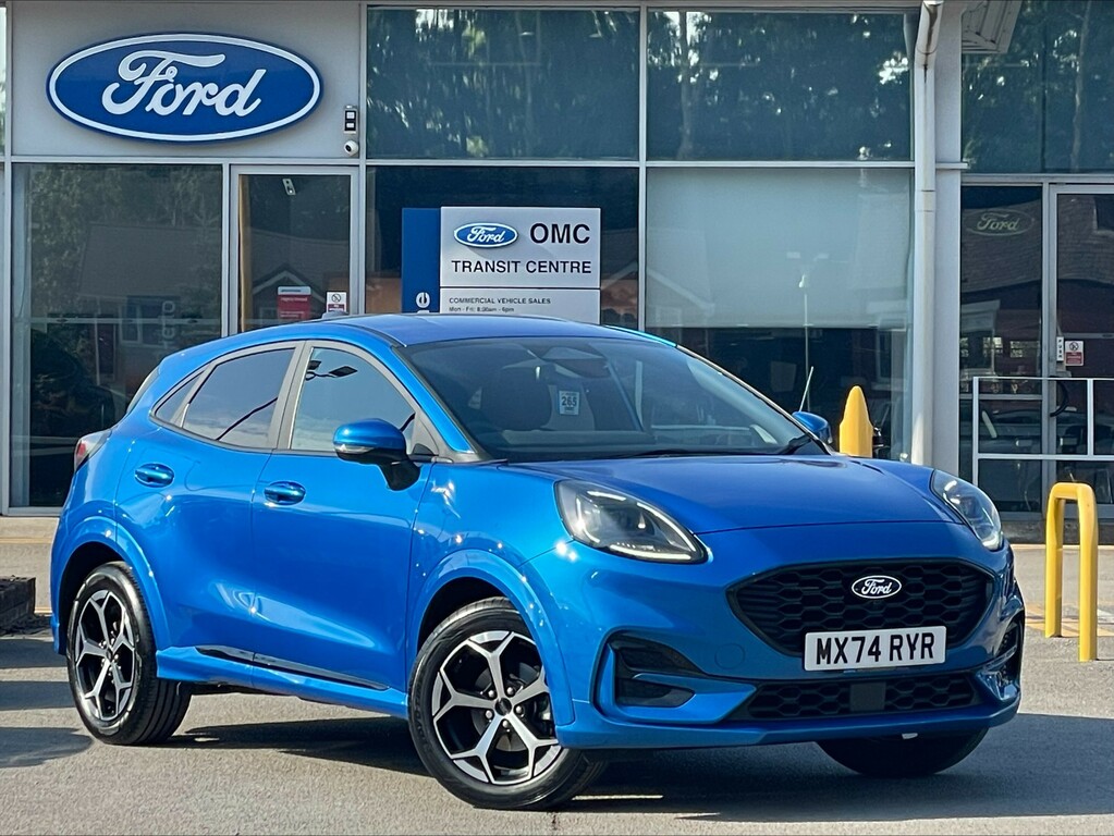 Ford Puma 1.0 Ecoboost Hybrid Mhev St-line Blue