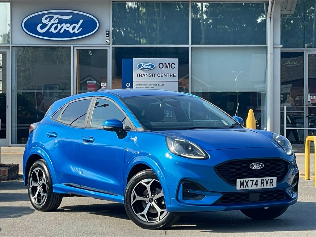 Ford Puma 1.0 Ecoboost Hybrid Mhev St-line Blue #2