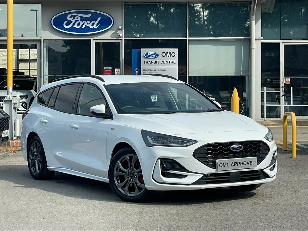 Ford Focus 1.0 Ecoboost Hybrid Mhev St-line White