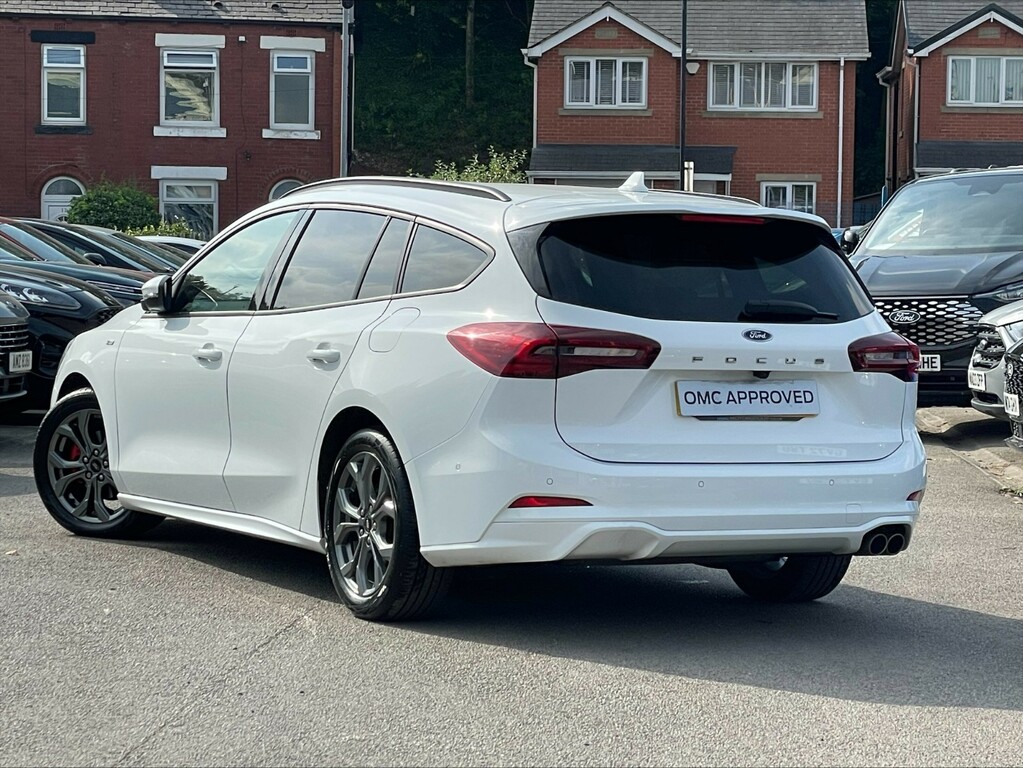 Ford Focus 1.0 Ecoboost Hybrid Mhev St-line White #2