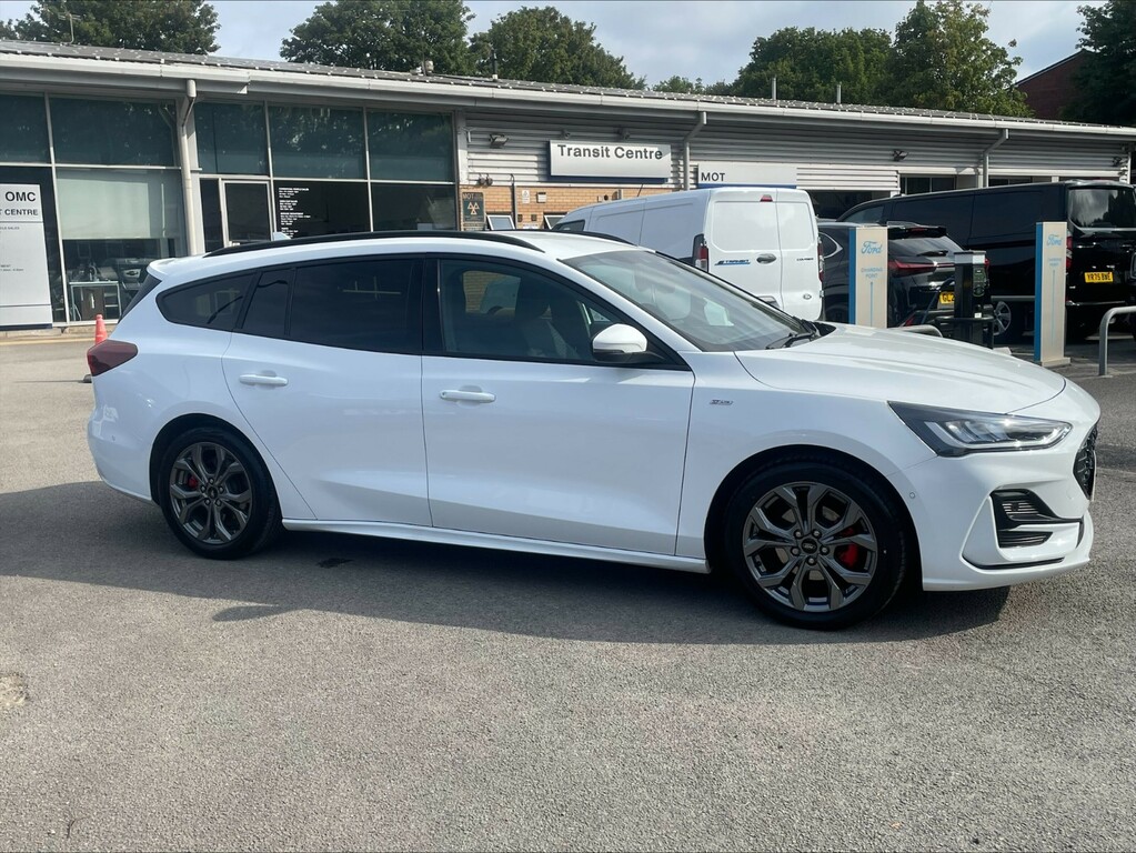 Ford Focus 1.0 Ecoboost Hybrid Mhev St-line White #3