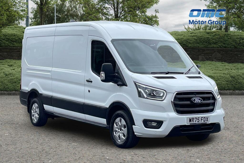 Ford Transit Custom 2.0 Ecoblue 130Ps H2 Limited Van 8S Nav WR75FDX White