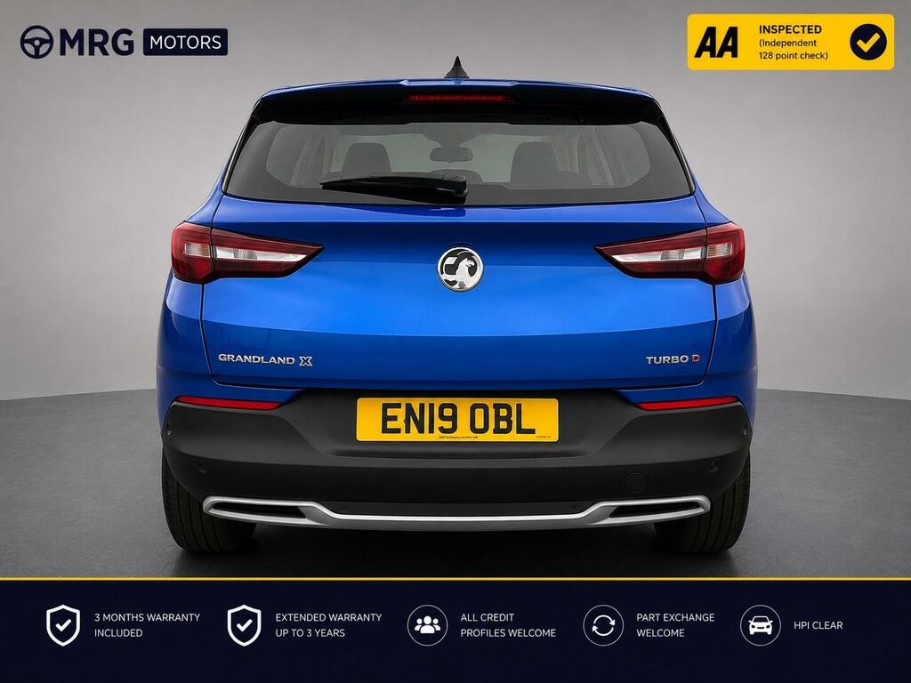 Vauxhall Grandland X 2.0 Turbo D Blueinjection Tech Line Nav Euro Blue #6