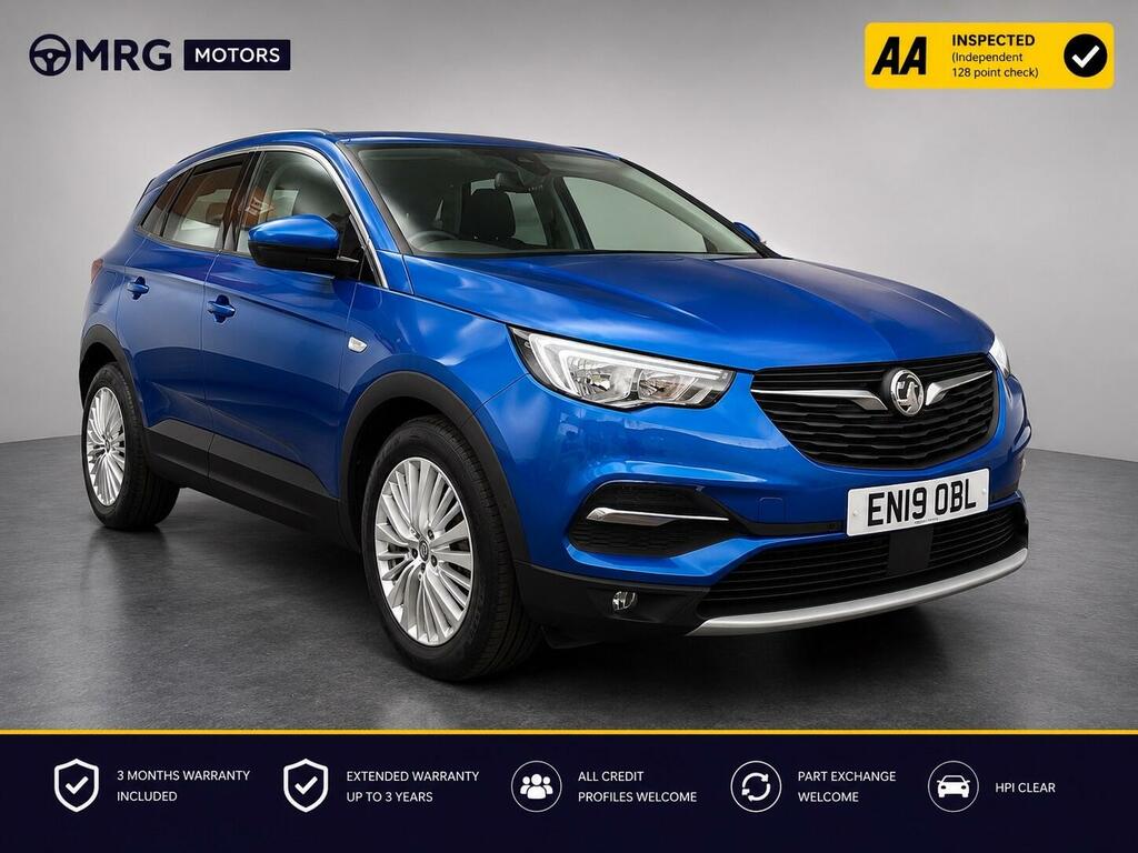 Vauxhall Grandland X 2.0 Turbo D Blueinjection Tech Line Nav Euro Blue