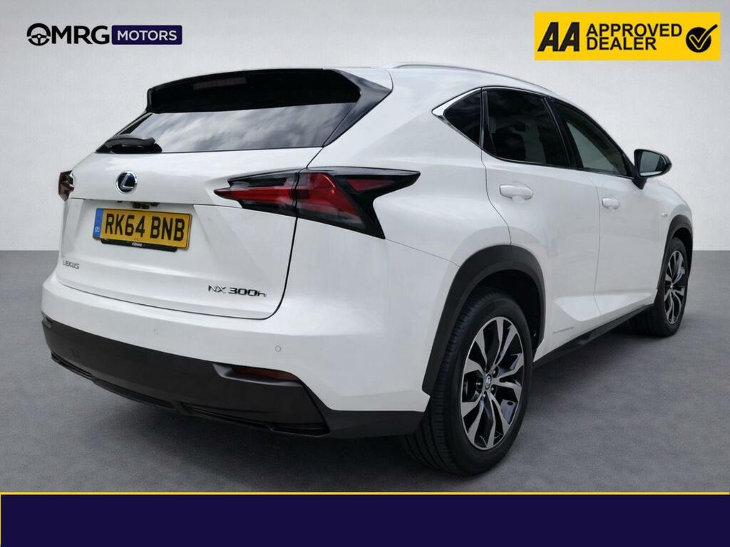 Lexus NX 2.5L 300H F Sport 153 Bhp White #9