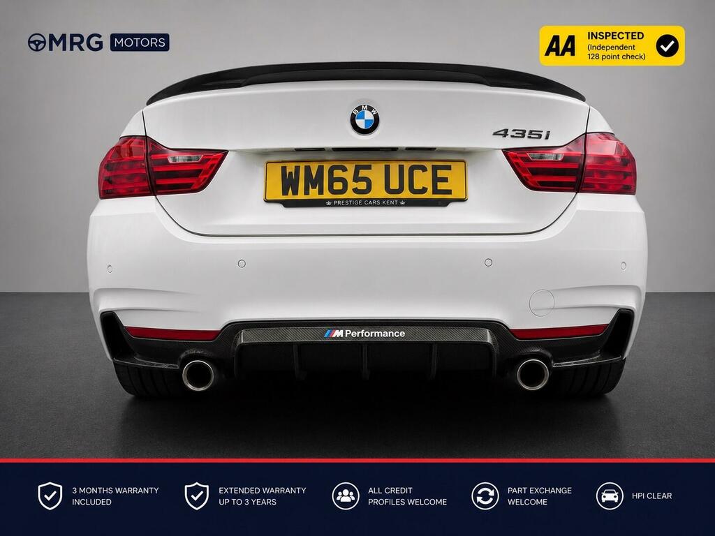 BMW 4 Series Gran Coupe 430D M Sport Coupe Black #8