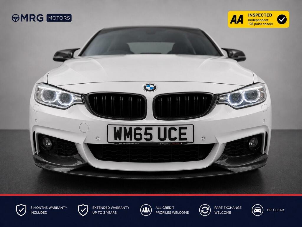 BMW 4 Series Gran Coupe 3.0 435I M Sport Euro 6 Ss White #5