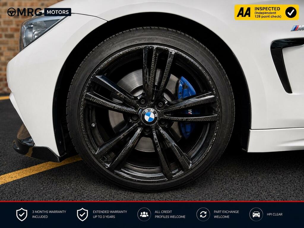 BMW 4 Series Gran Coupe 430D M Sport Coupe Black #12
